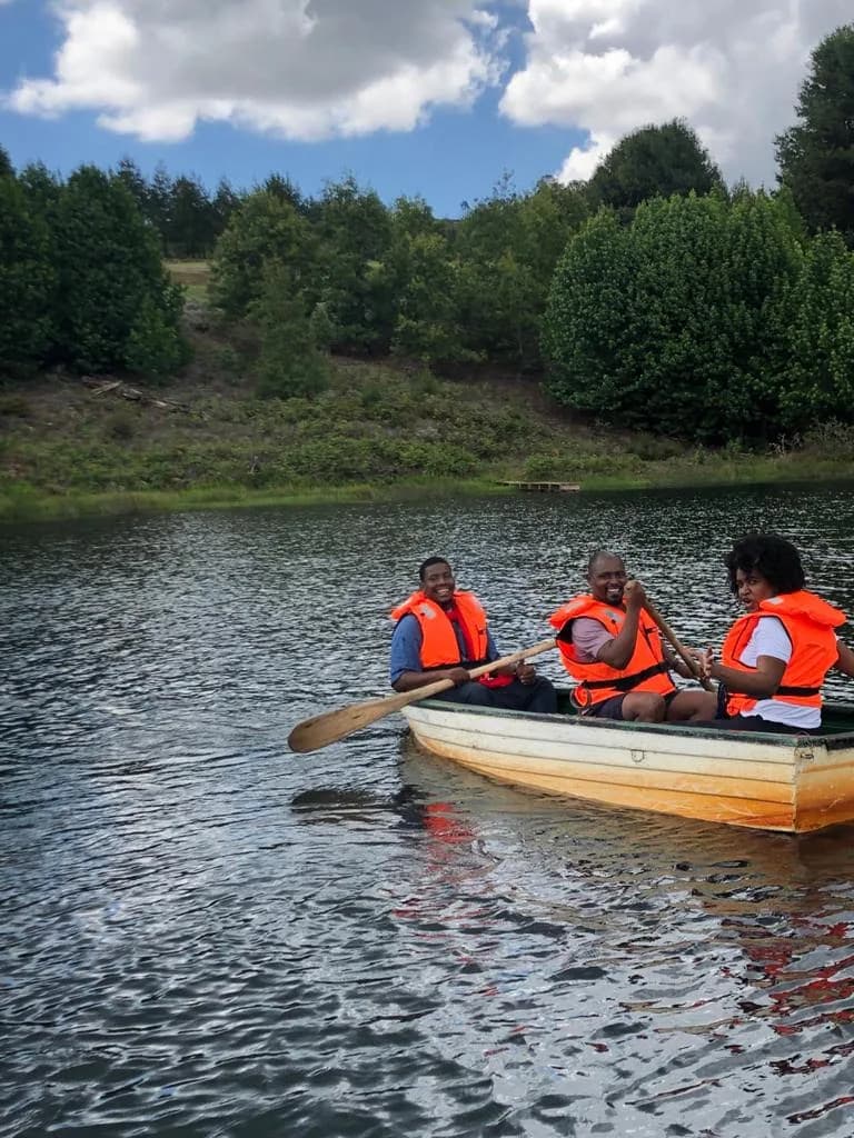 Atividade outdoor de team building